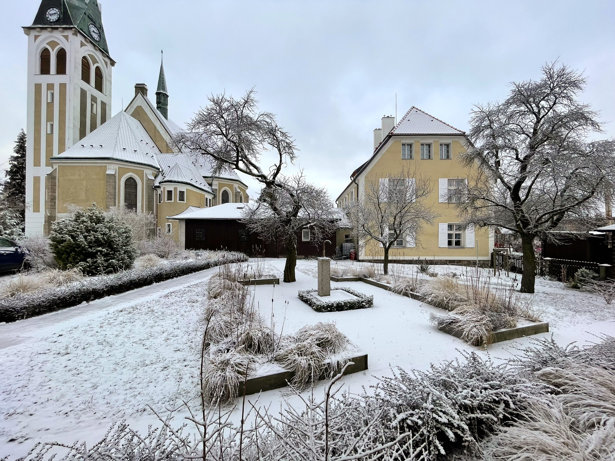 Klášterní zahrada Foto zahrady